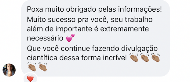 Depoimento sobre orientação